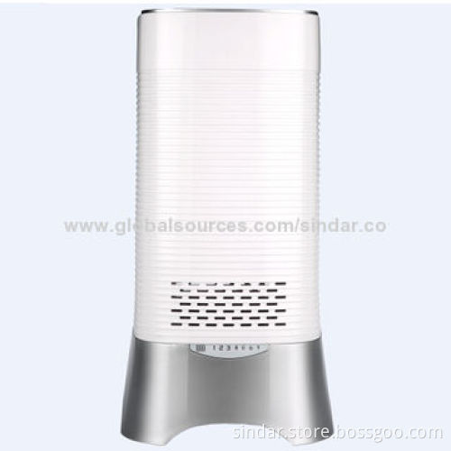 Portable photocatalytic room air purifier for smoking room, can playing Hi Fi music by bluetooth